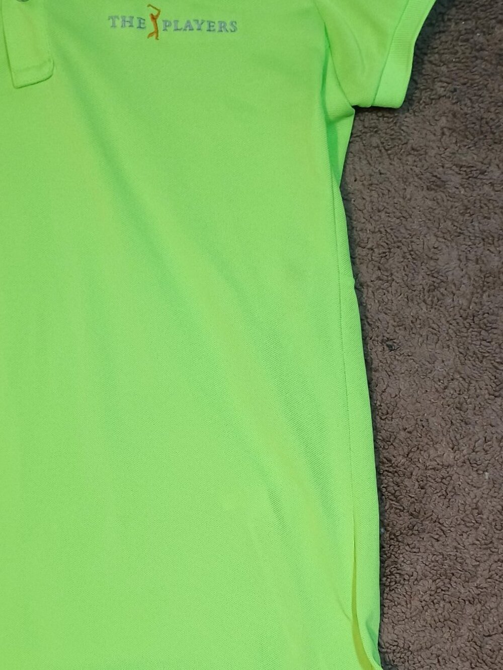 RLX Ralph Lauren/Polo Shirt/Womens S Neon Green The Players Preppy Golf Athleisu - Picture 8 of 9